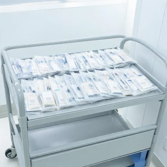 Sterile single-use clinical consumables